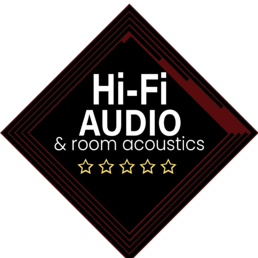 Hifi audio and room acoustics logo